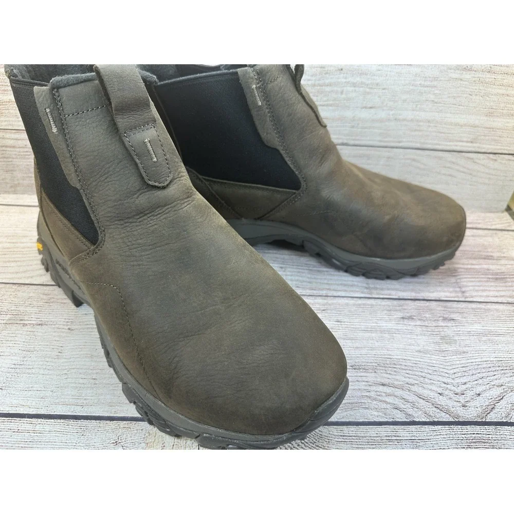 Merrell Moab Adventure Chelsea Polar Waterproof Men's Leather Boots Size 12 NWB